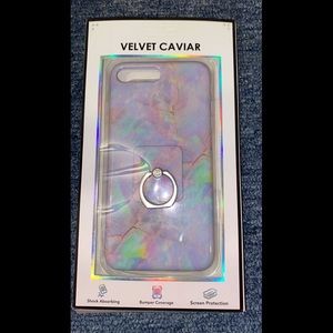 Purple Tie Dye iPhone 8+ Case & Phone Grip 💜